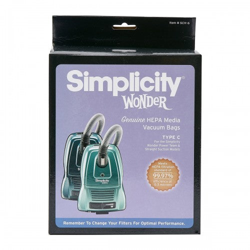 Simplicity Wonder HEPA Media Bags